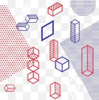 孟菲斯风格时尚潮流几何点线面背,免抠元素 孟菲斯风格时尚潮流几何点线面背,免抠元素