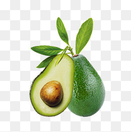 进口牛油果设计素材,免抠元素