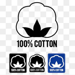 百分之百纯棉标识,免抠元素
