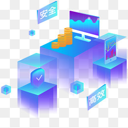 金融期货证券股票行业大数据平台,免抠元素