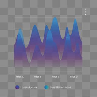 商务创意矢量数据分析报表金融交