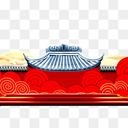 中国风卡通元旦迎新年元素,免抠元素(2200*1454px)psd模版下载
