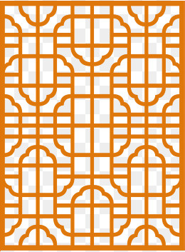 中式的古典古风窗棂,免抠元素(1290*1744px)ai矢量模版下载