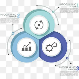 矢量图循环PPT商务图