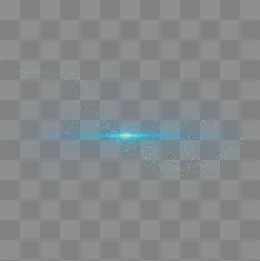 蓝色时尚梦幻光效闪光设计,免抠元素