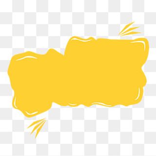 卡通可爱标题框手绘,免抠元素