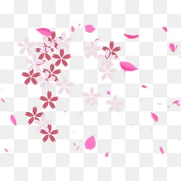 樱花花瓣png矢量元素(2184*1630px)eps,ai矢量模版下载