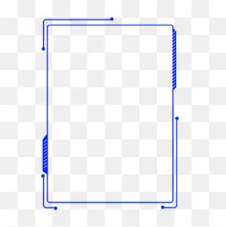 办公商务科技感简约酷炫框,免抠元素