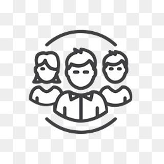 可爱人物图标,免抠元素