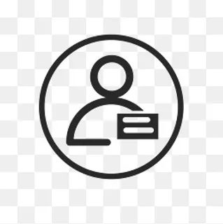 黑色扁平网页常用账号管理图标,免抠元素 黑色扁平网页常用账号管理图标,免抠元素