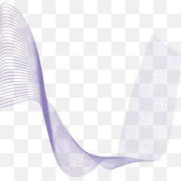 紫色曲线几何元素,免抠元素(3676*3527px)psd模版下载