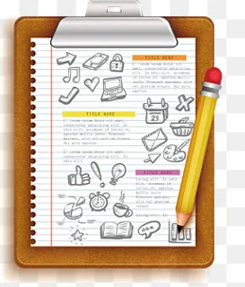 笔记文件夹,免抠元素