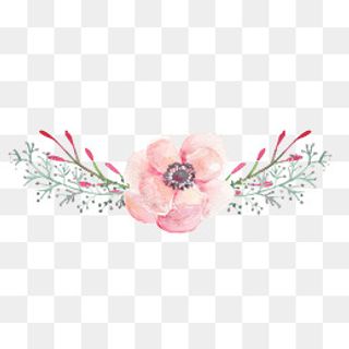 卡通水彩手绘小清新花草,免抠元素