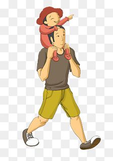 带孩子玩的温柔奶爸,免抠元素