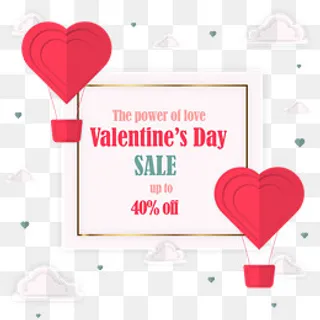 情人节温馨浪漫相框,免抠元素