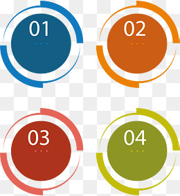 商务矢量科技信息图表插画