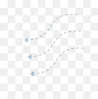 透气箭头标志元素,免抠元素