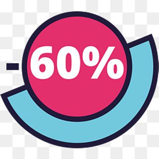 简约促销折扣标签,免抠元素