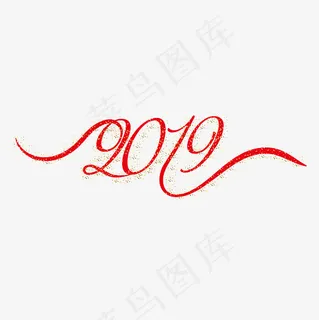 创意丝带红色新年2019 创意丝带红色新年2019