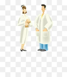 卡通手绘护士节装饰素材,免抠元素