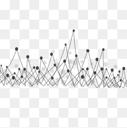 创意点线线条图形元素,免抠元素