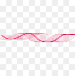 线条不规则图形红色丝绢