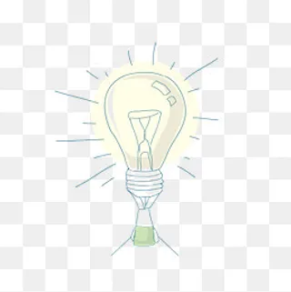 商务PPT灯泡idea元素