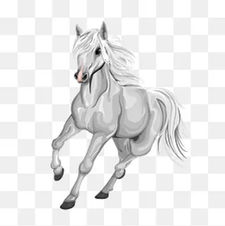 卡通马矢量图下载