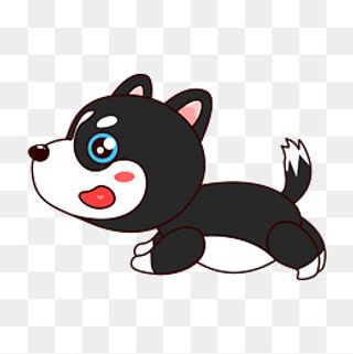 奔跑的哈士奇表情包