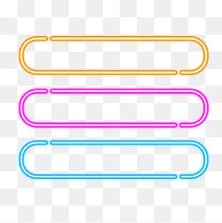 618边框霓虹灯促销图标装饰图案,免抠元素