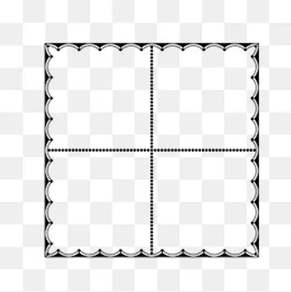 边框花纹,免抠元素