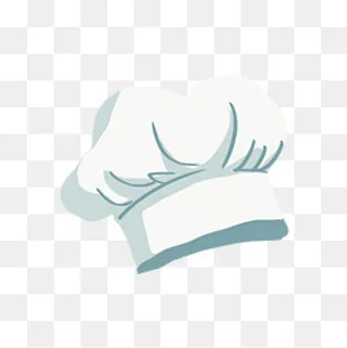 卡通厨师帽矢量图下载