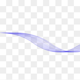 线条不规则图形湖蓝丝绸,免抠元素