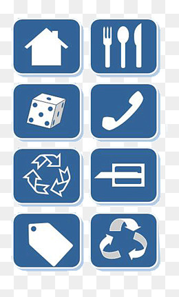 生活中常用图标素材,免抠元素