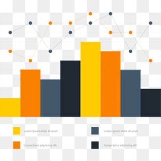 矢量手绘柱状图