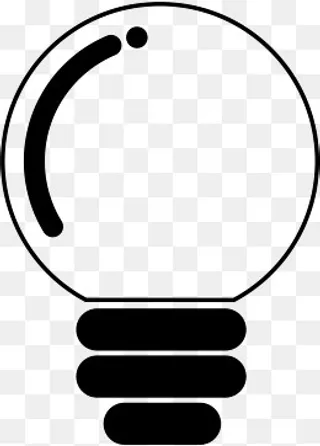 电灯泡图标,免抠元素