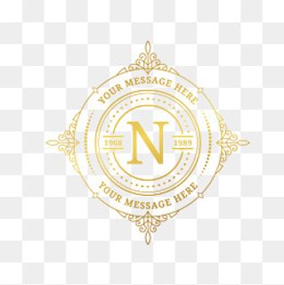 指南针创意欧式边框,免抠元素