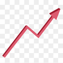 红色立体箭头,免抠元素