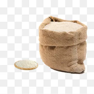 实物大米米袋图片素材,免抠元素