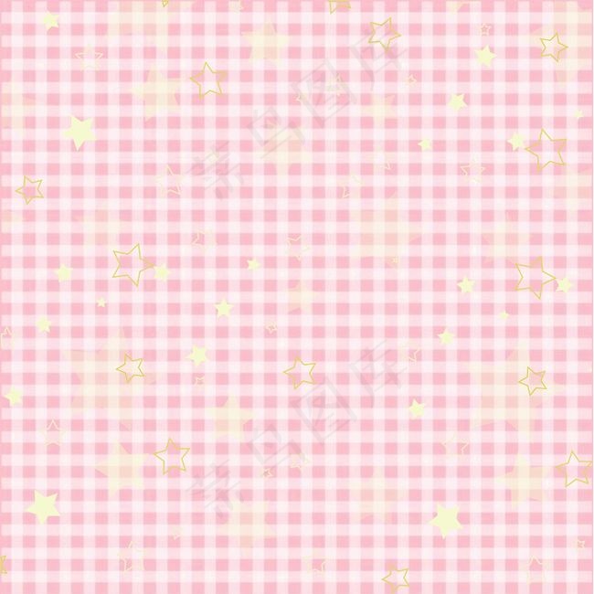 粉红格子星星底纹包装纸背景背景图片素材,背景元素