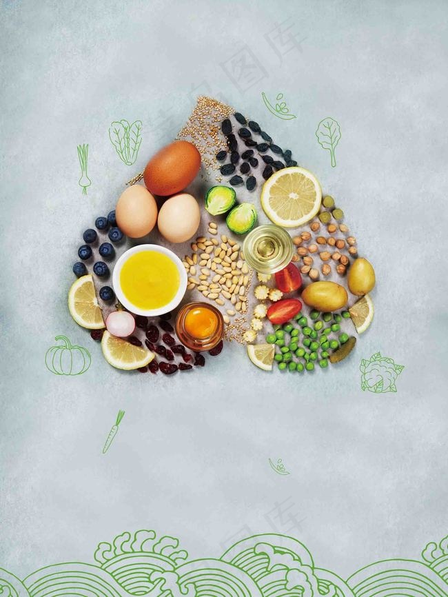 健康饮食海报健康餐海报背景模板背景图片素材