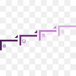 几何阶梯,免抠元素(1784*587px)