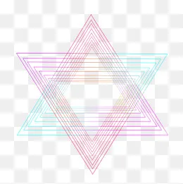 线条不规则图形星星(2000*2000px)psd模版下载