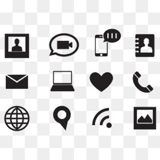 媒体和通信图标矢量,免抠元素