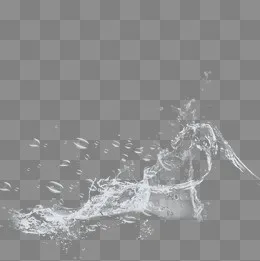 动感水浪水滴水面元素,免抠元素(2000*2000px)psd模版下载