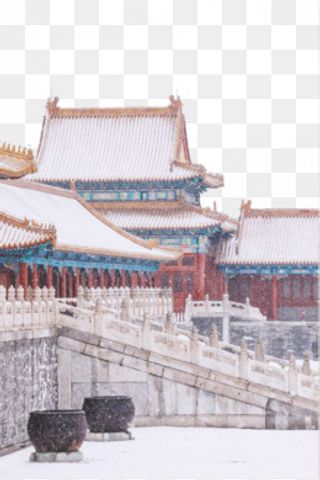 故宫红墙梦回故宫素材,免抠元素