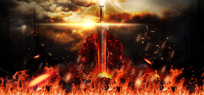 不服来战科幻游戏对战场景banner背景图片素材