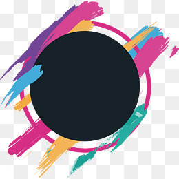 矢量图创意圆形标签,免抠元素