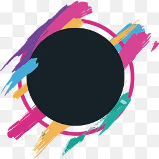 矢量图创意圆形标签,免抠元素