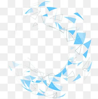 矢量商务科技线条边框